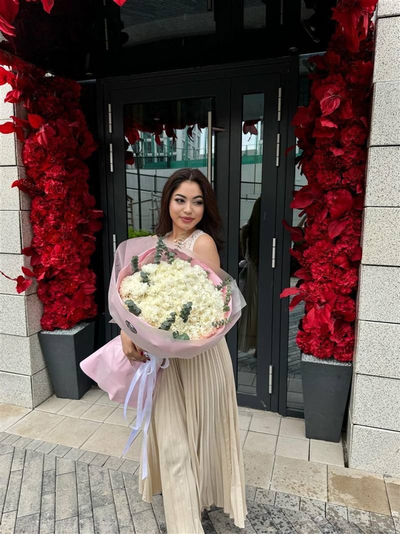 Букет «Белое облако» — купить букет с доставкой в Астане | Rose777 — фото 1