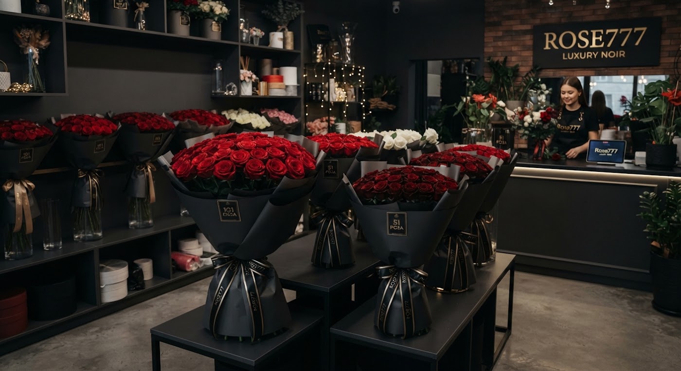 Цветочный салон Rose777 — ул. Кайым Мухамедханов, 4в, Астана